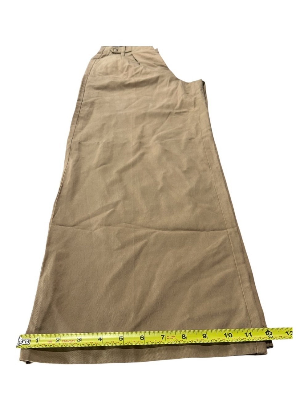 Madewell Harlow Wide Leg Pant High Rise Size 4 In Khaki Style NG521 NWOT - Picture 11 of 13